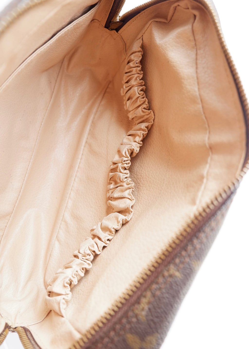 Authentique sac de toilette Louis Vuitton Monogram petite taille, d'occasion, vintage