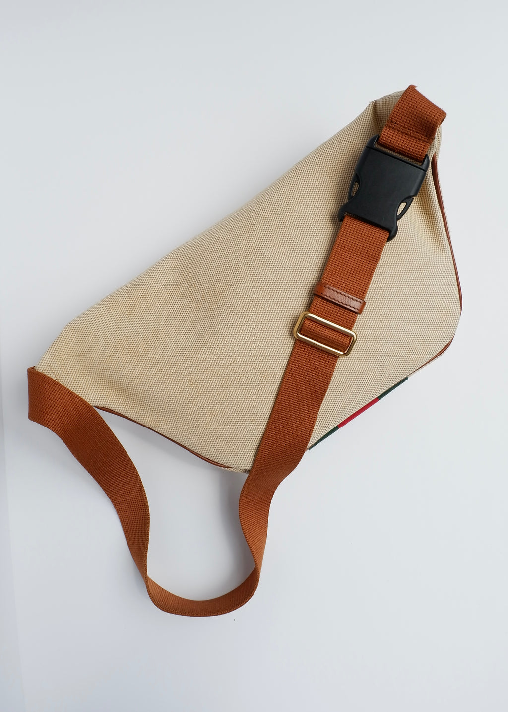 Authentique Sac Banane Gucci Beige Sherry Line d'Occasion
