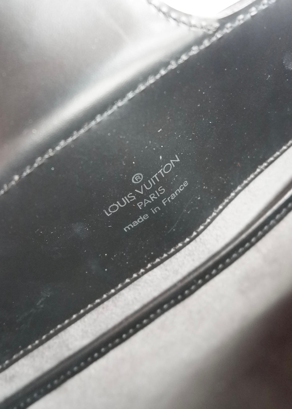 Authentic Preowned Louis Vuitton Black Epi Reverie Shoulder Bag