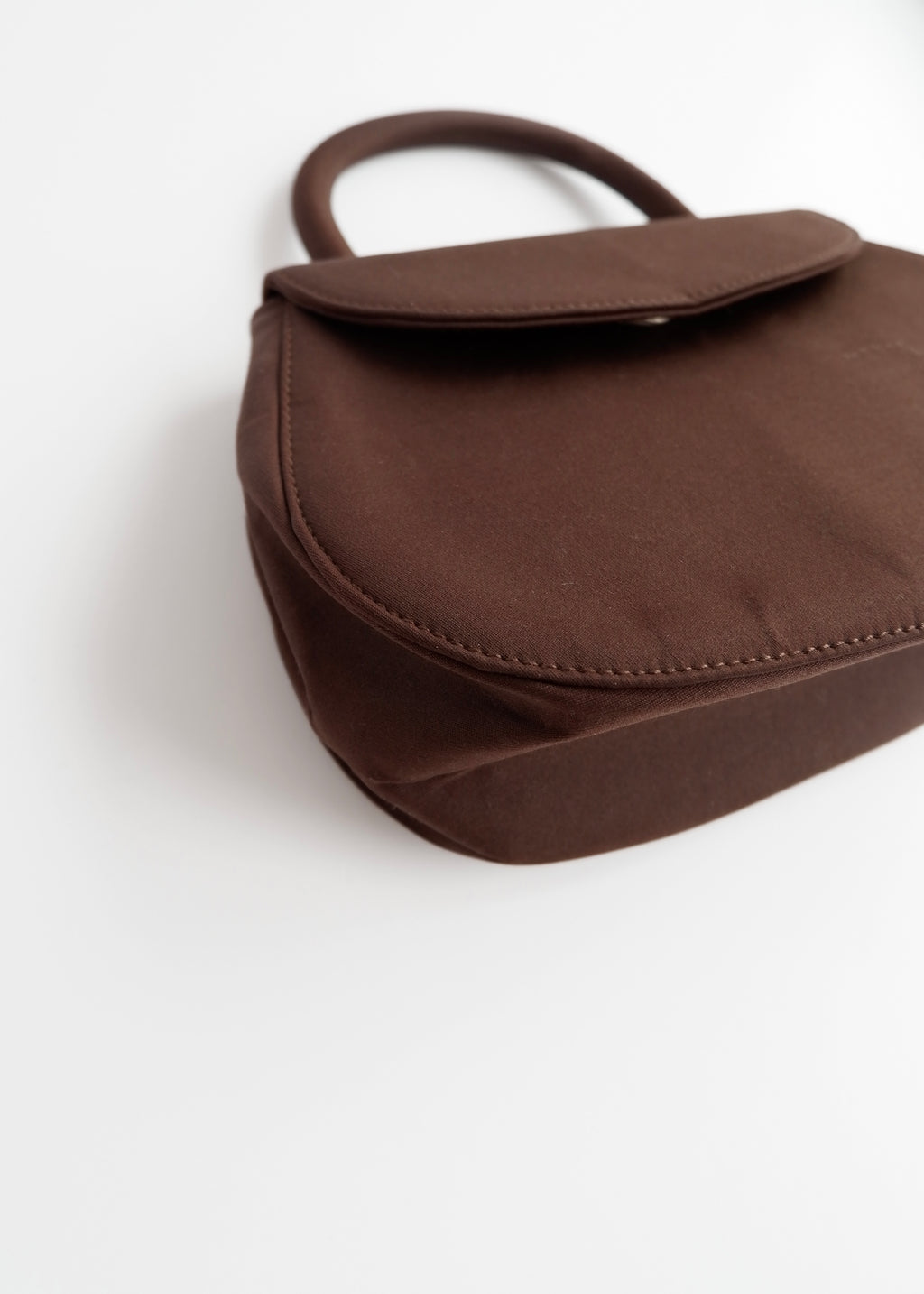 Authentic Preowned Prada Nylon Brown Nylon Top Handle Bag
