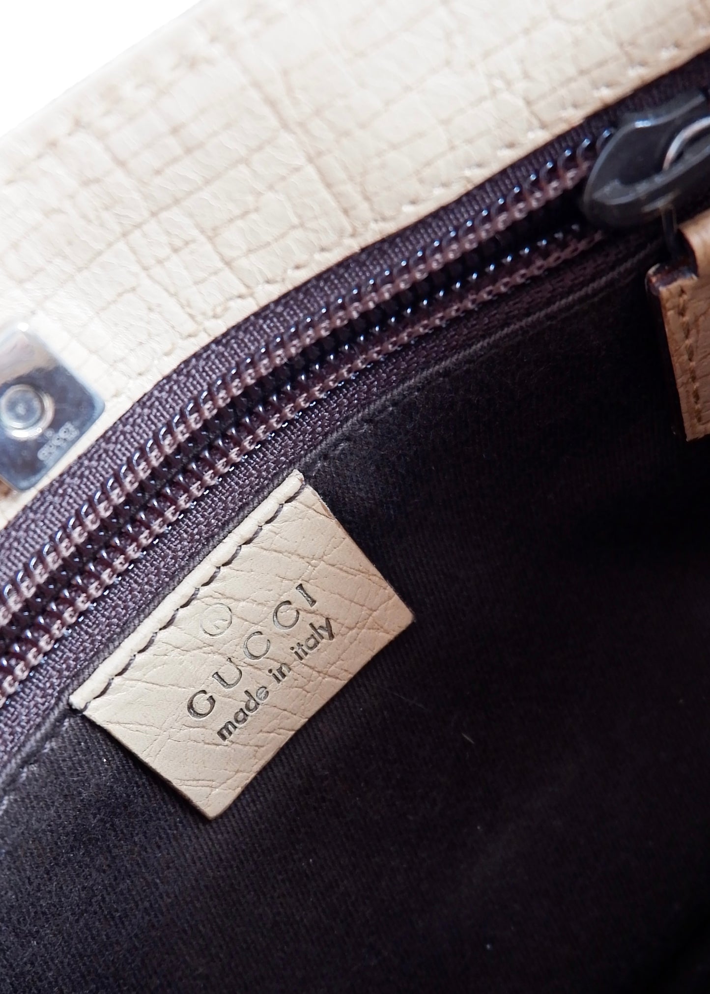 Authentic Preowned Gucci Beige GG Canvas Mini Handbag