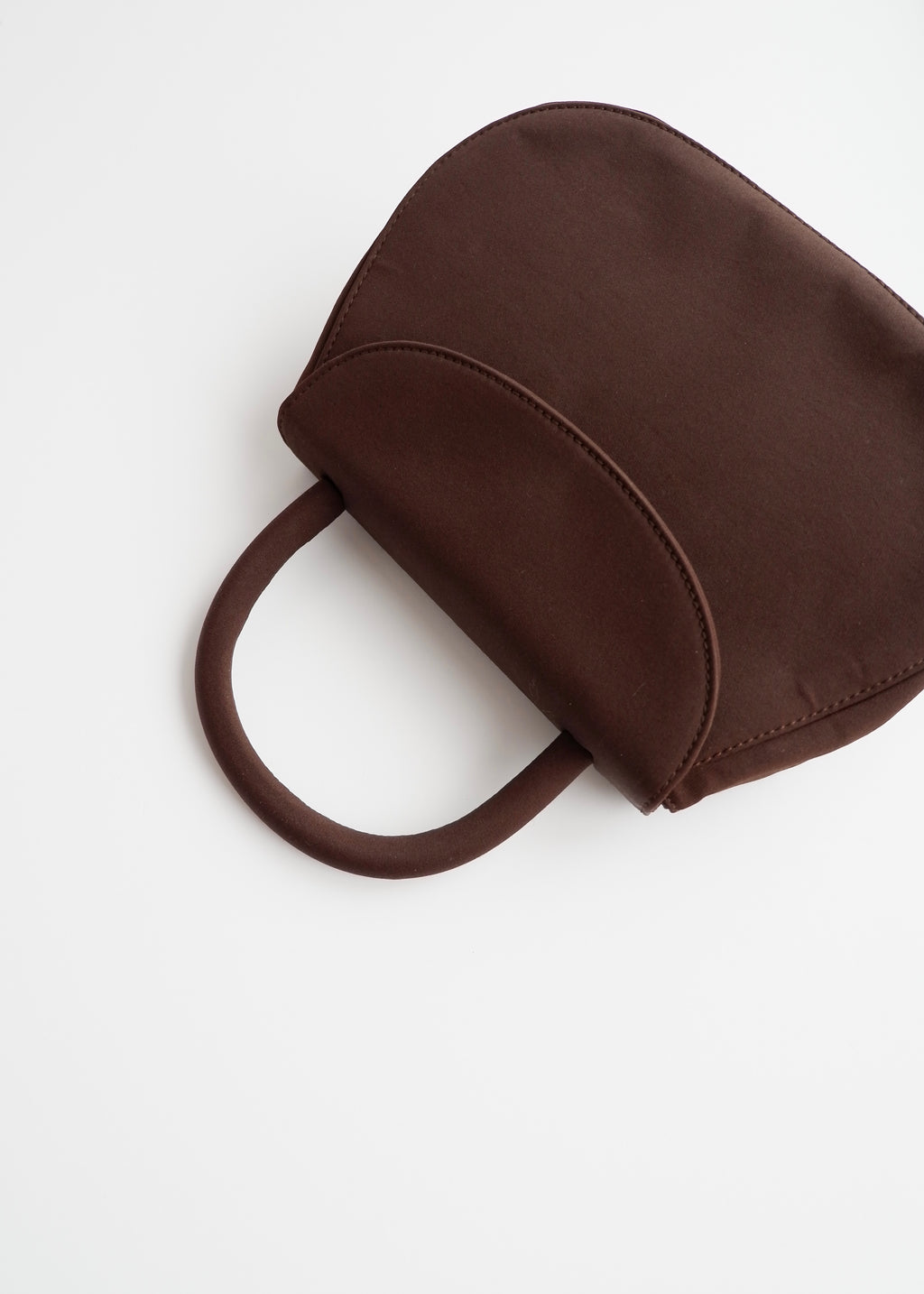 Authentic Preowned Prada Nylon Brown Nylon Top Handle Bag