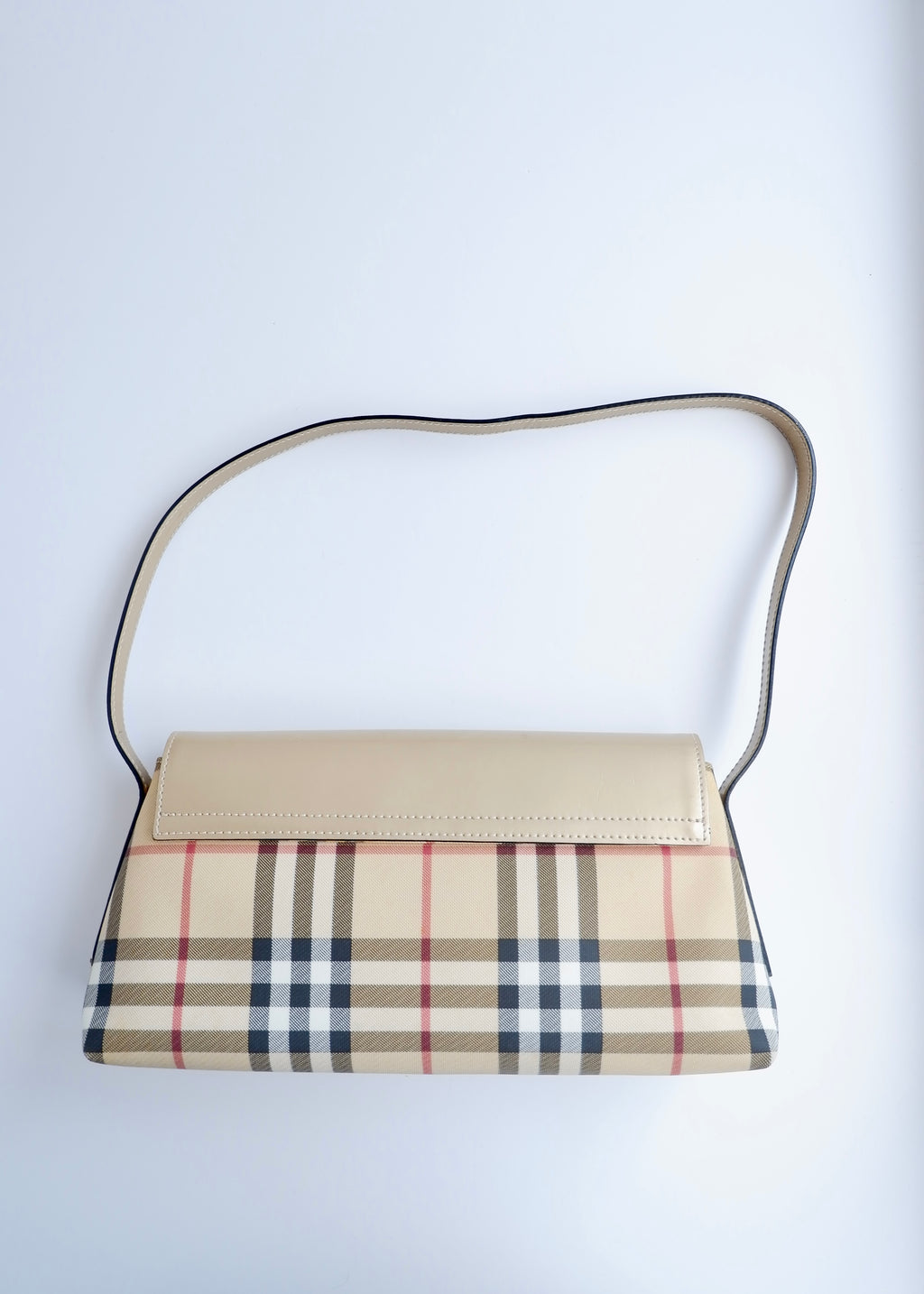 Authentic Preowned Vintage Burberry Nova Check Shoulder Bag