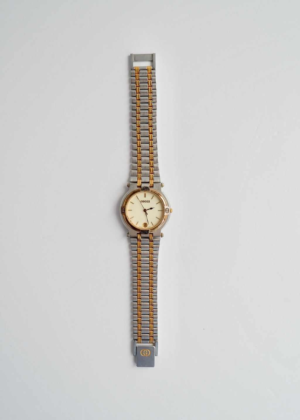 Authentic Preowned Vintage Gucci Two Tone Watch