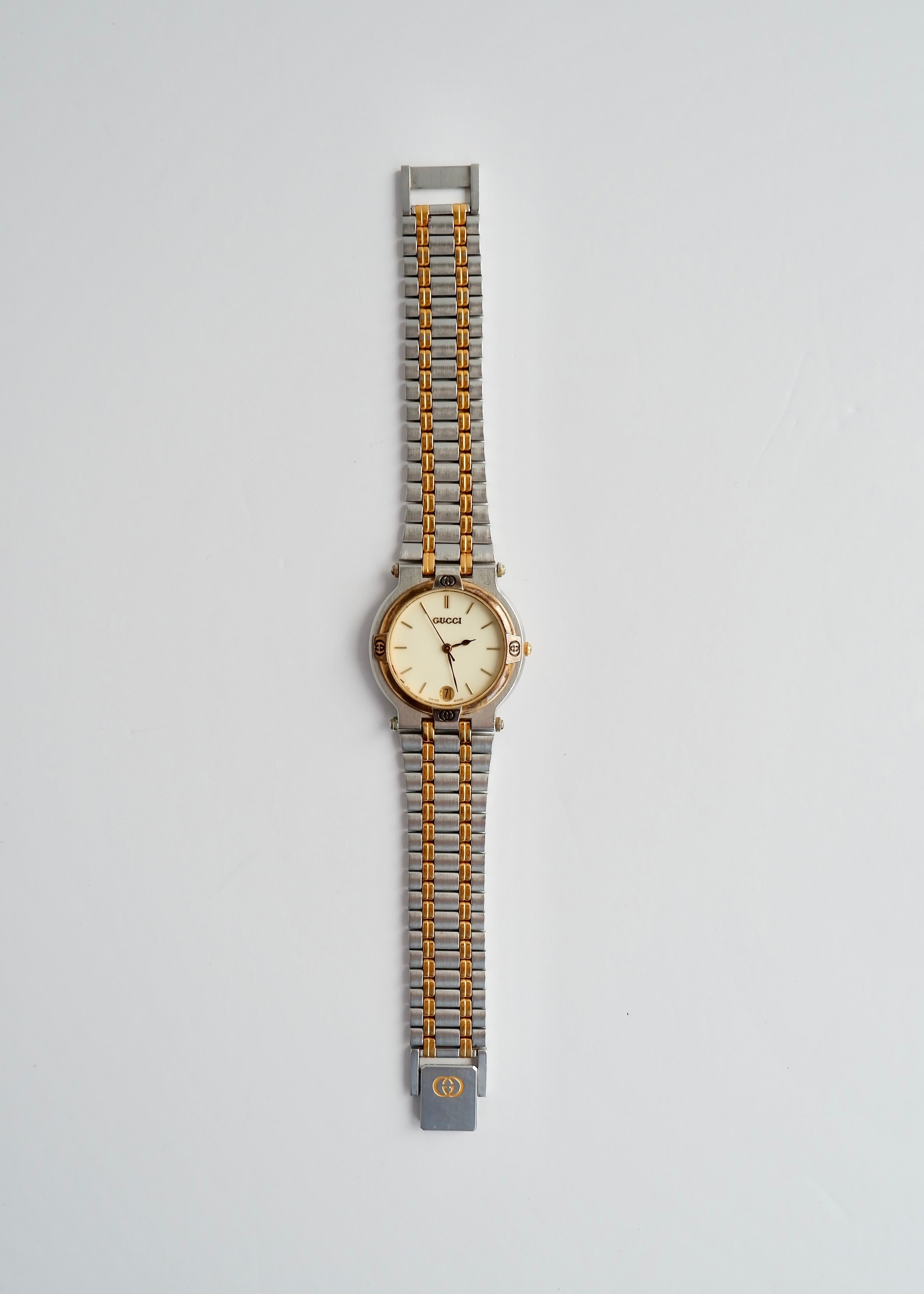 Authentic Preowned Vintage Gucci Two Tone Watch