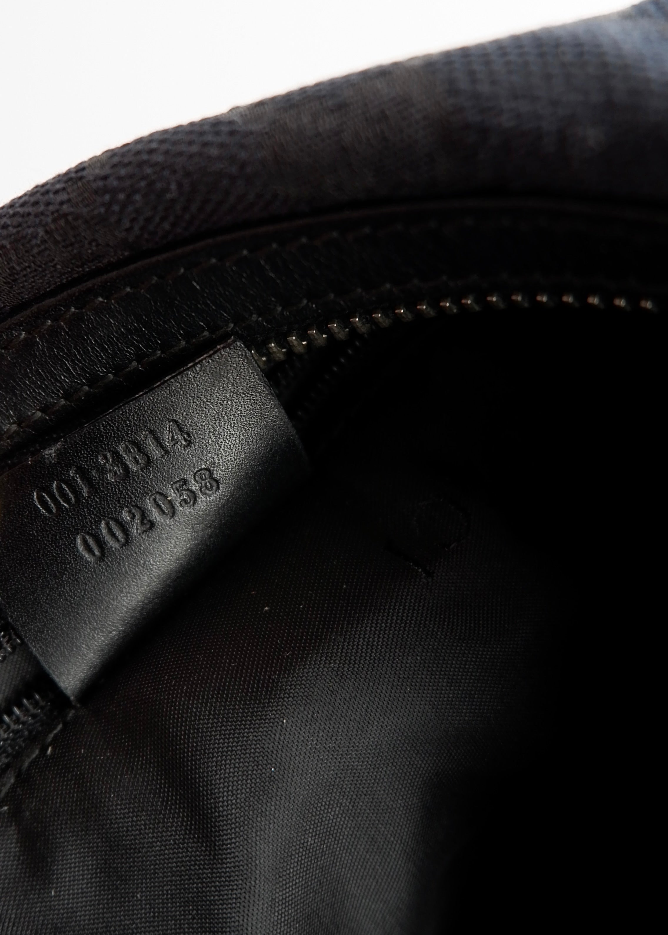 Authentic Preowned Gucci Black GG Canvas SHW Shoulder Bag