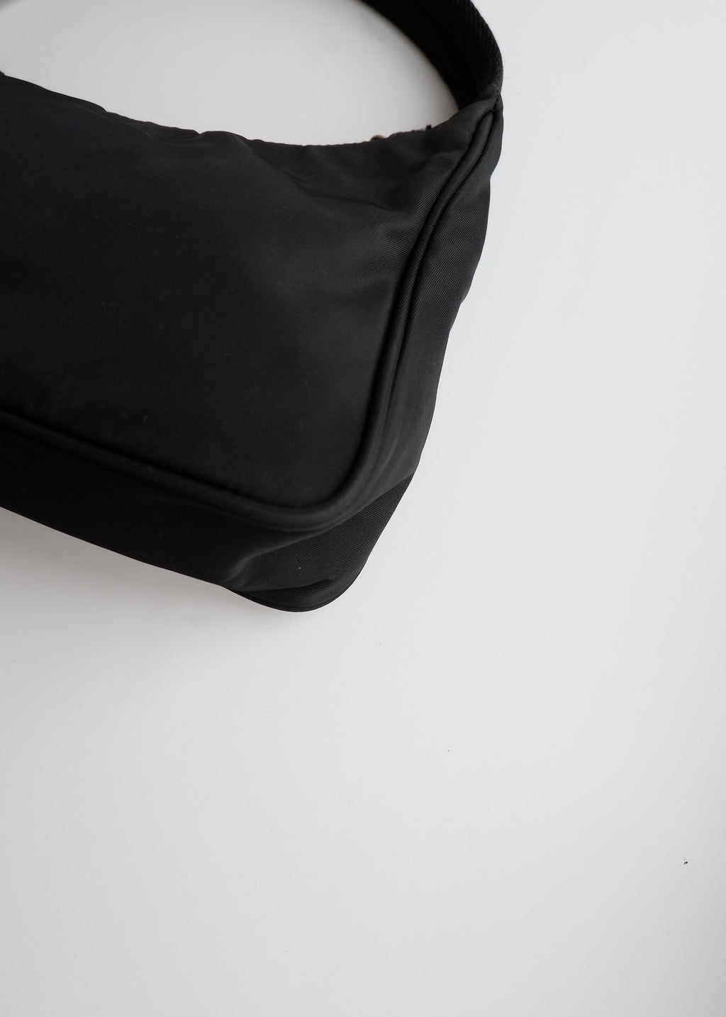 Authentic Preowned Prada Black Nylon Shoulder Bag