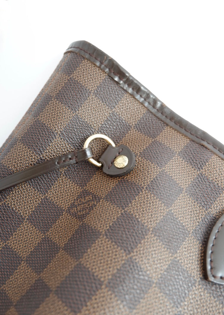 Authentic Preowned Louis Vuitton Damier Ebene Neverfull MM