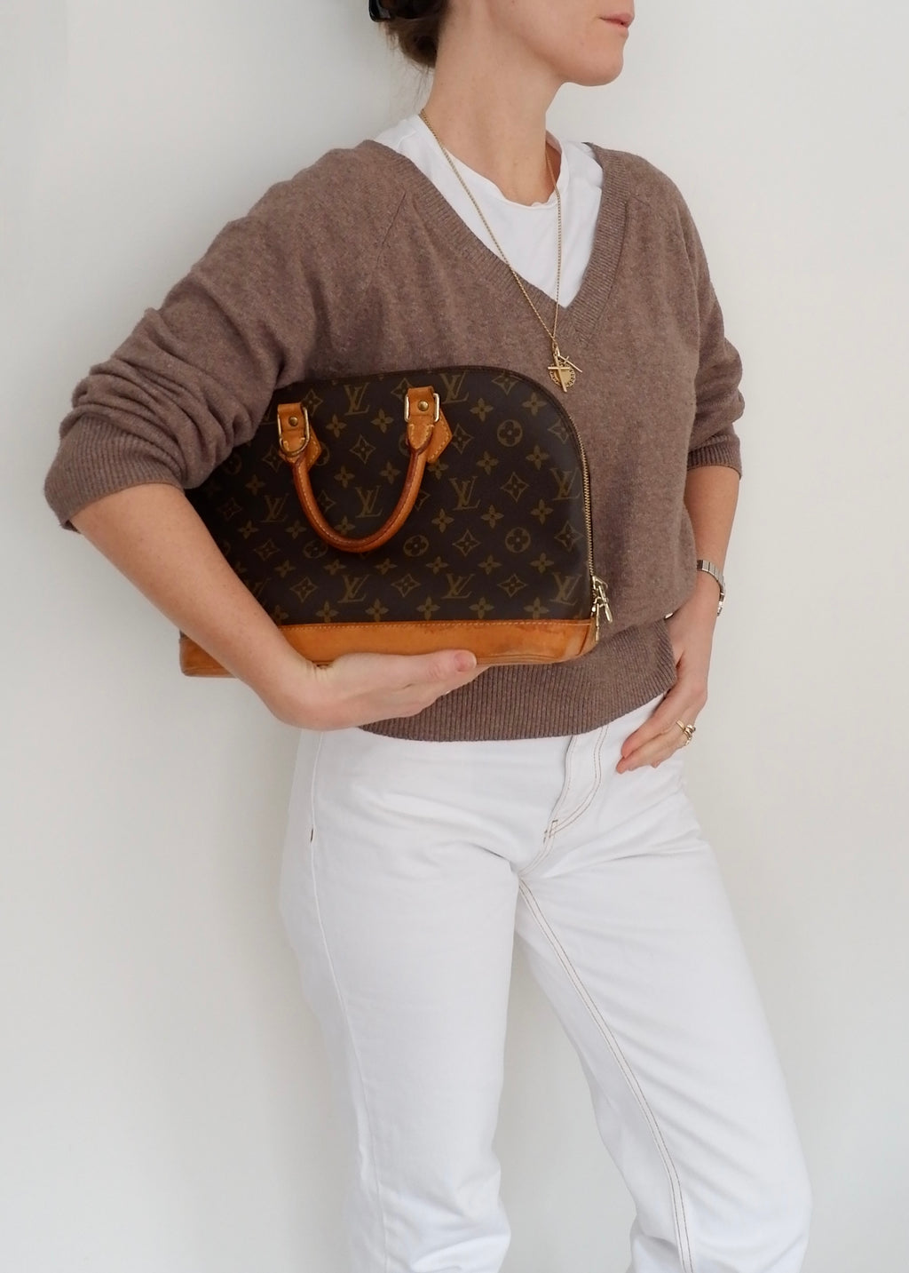 Authentic Preowned Louis Vuitton Monogram Alma Handbag