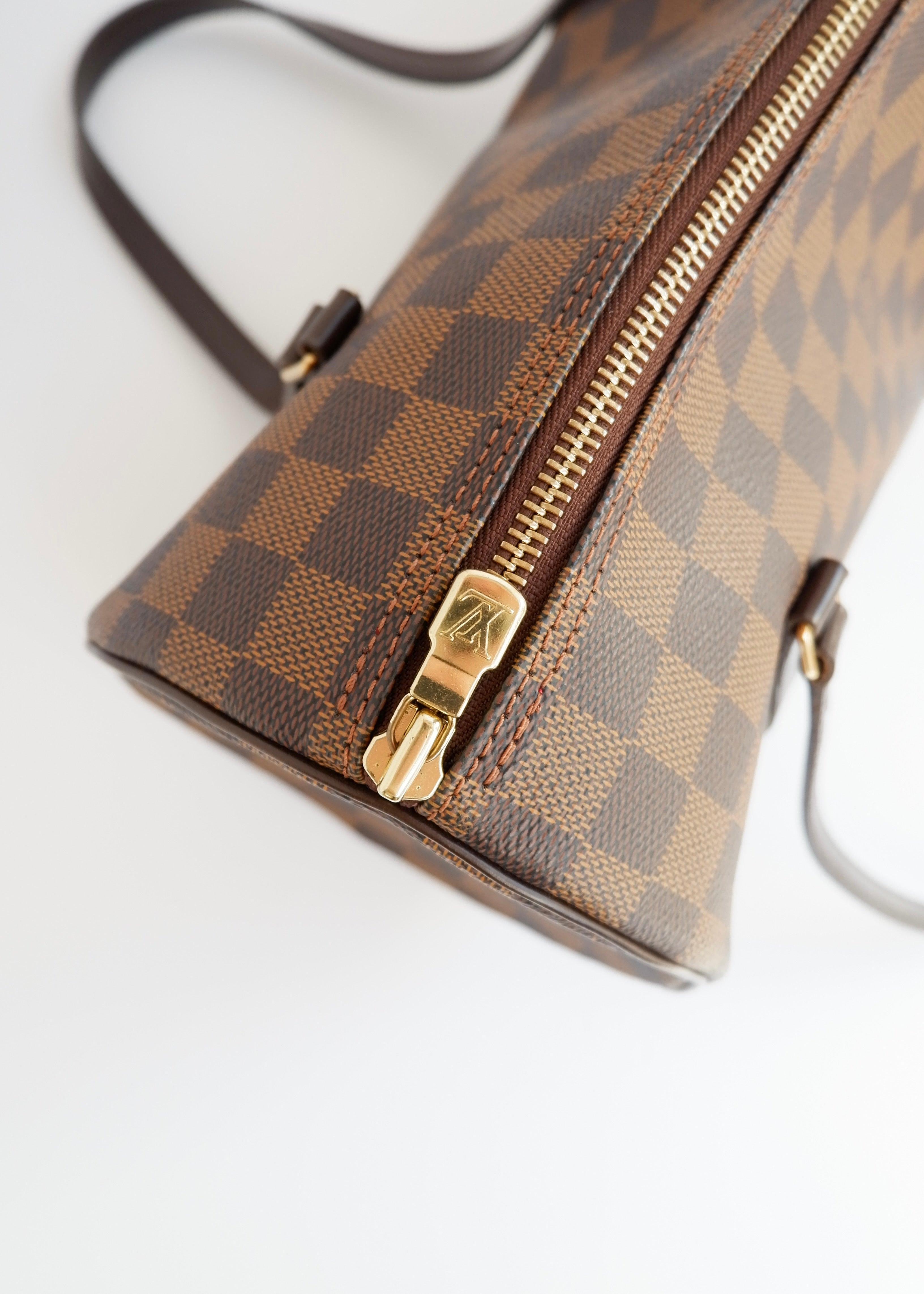Authentique Sac d'occasion Louis Vuitton Damier Ebene Papillon 30