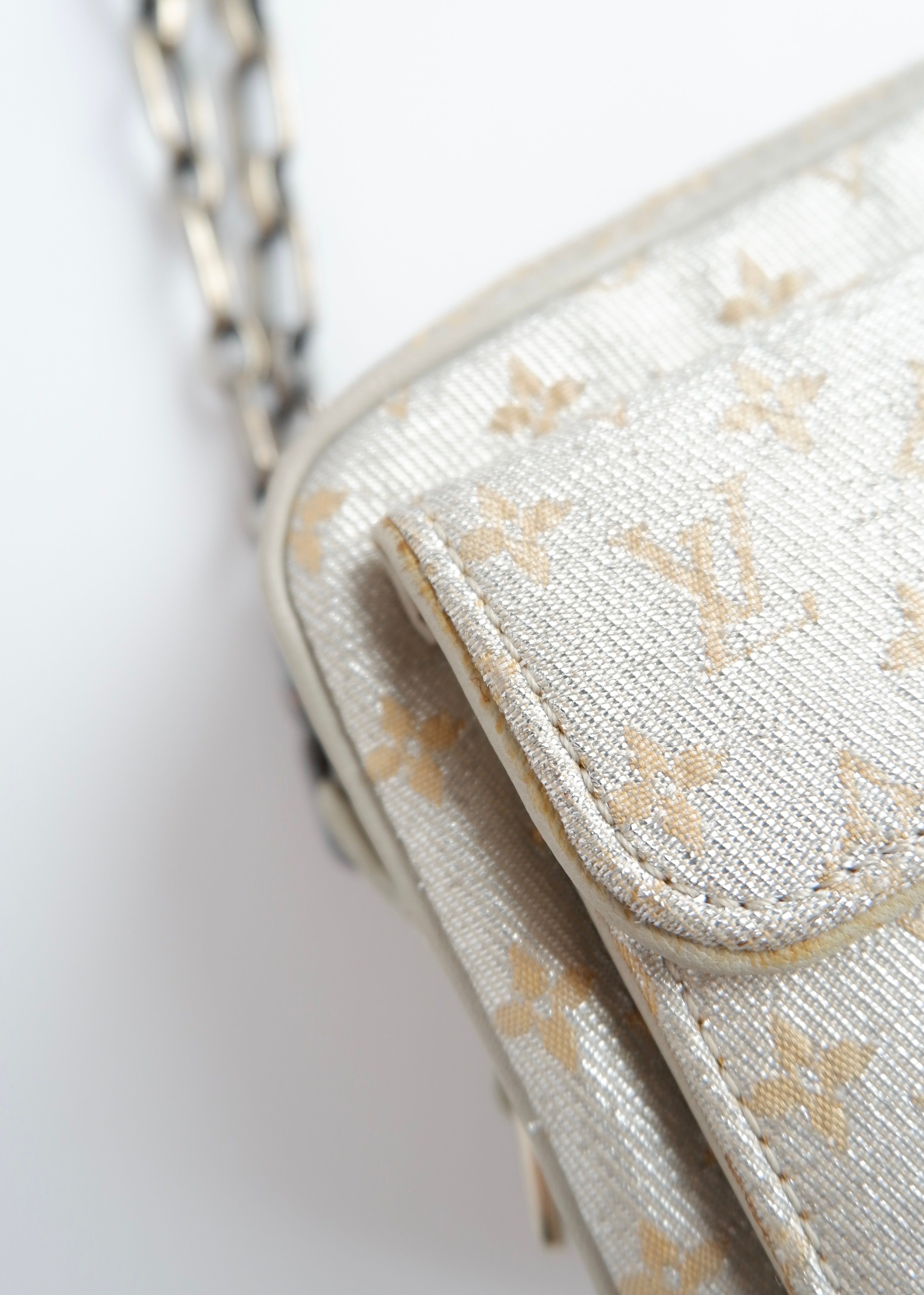 Authentic Preowned Louis Vuitton Mini Lin Shine Mckenna Shoulder Bag
