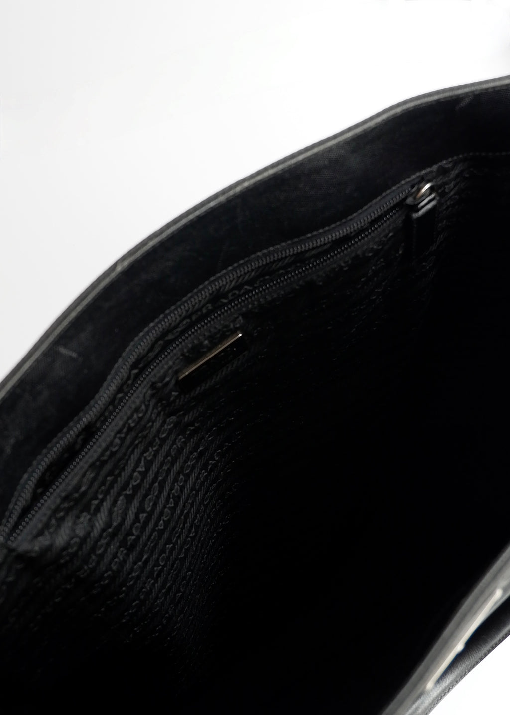 Preowned Prada Black Nylon Tote Bag