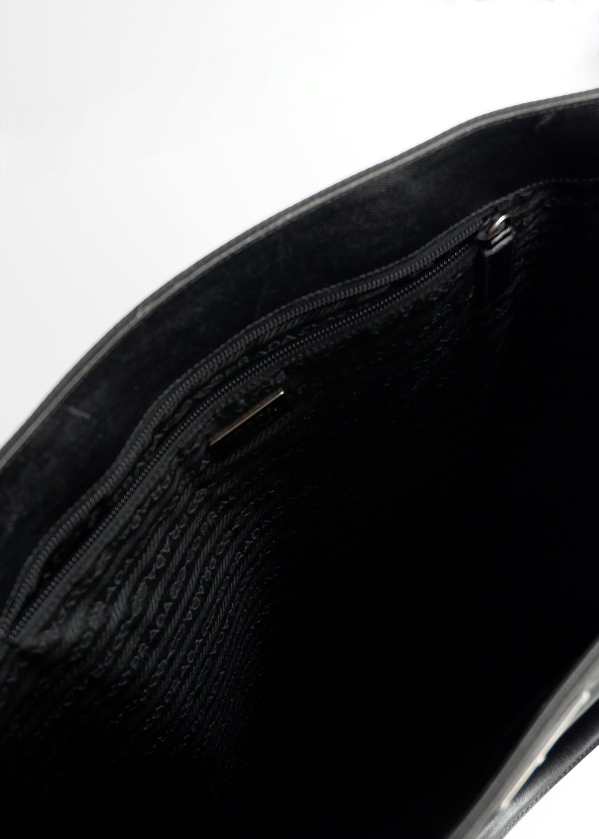 Preowned Prada Black Nylon Tote Bag