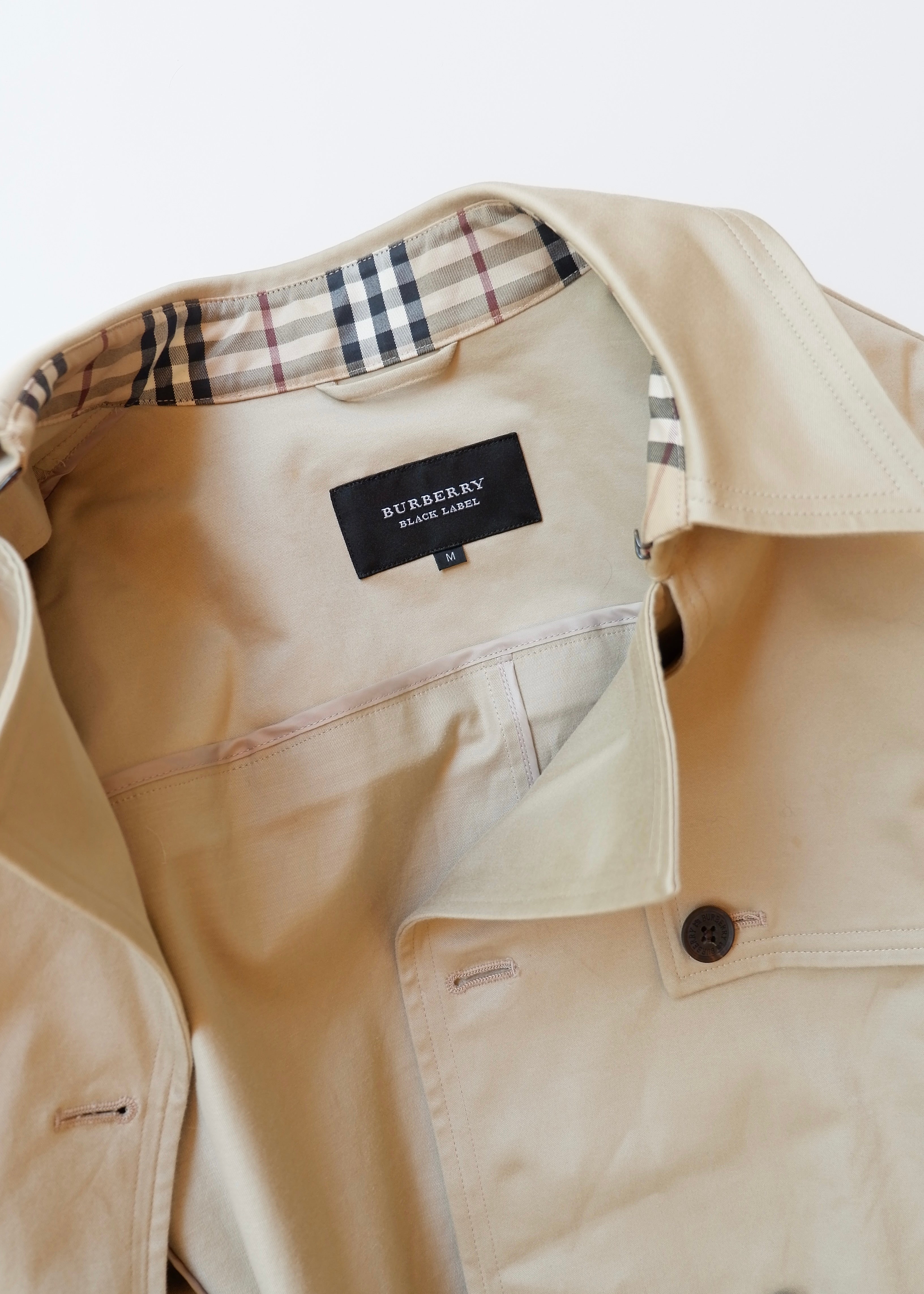 Authentic Preowned Burberry Beige Short Trench Coat - M