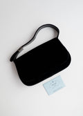 Authentic Preowned Prada Black Velvet Shoulder Bag