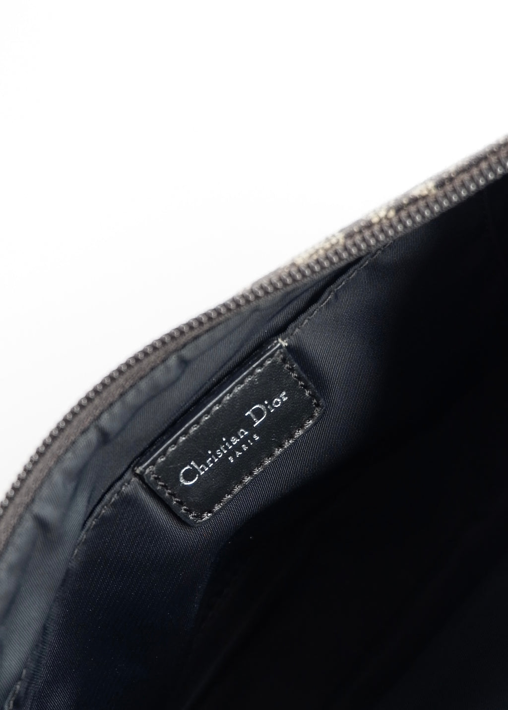 Authentic Preowned Dior Black Trotter Shoulder Bag