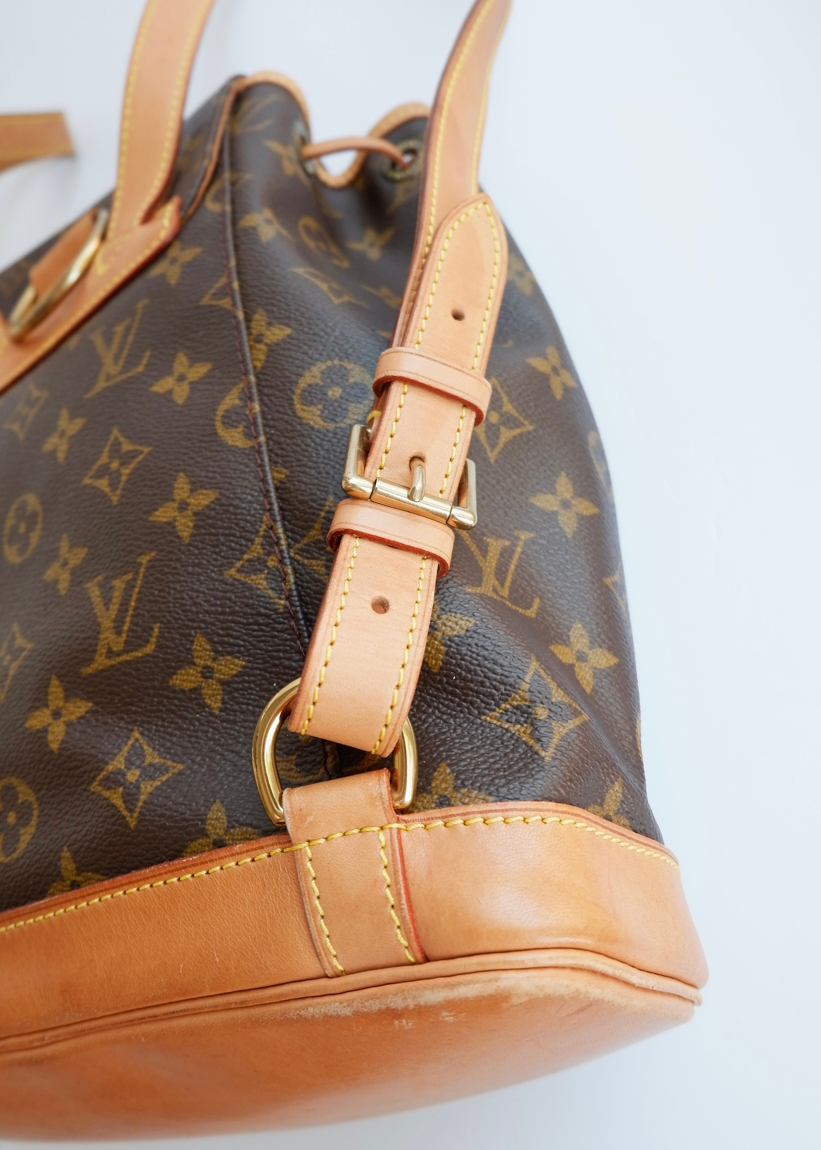 Preowned Vintage Louis Vuitton Monogram Montsouris MM Backpack