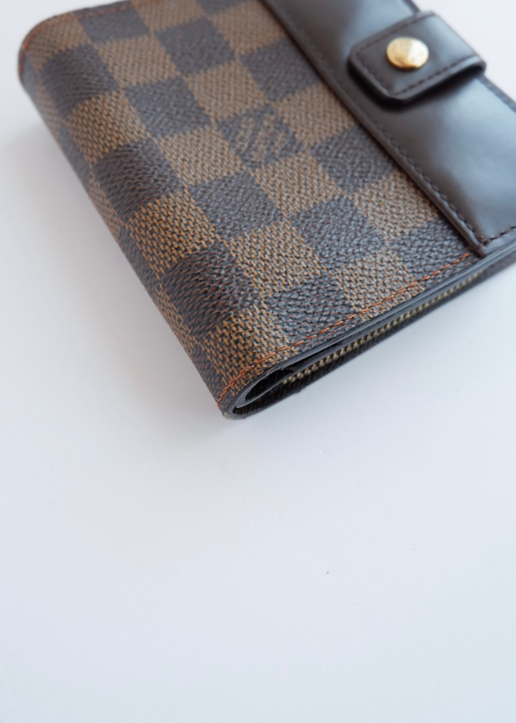 Authentic Preowned Louis Vuitton Damier Ebene Bi-Fold Wallet