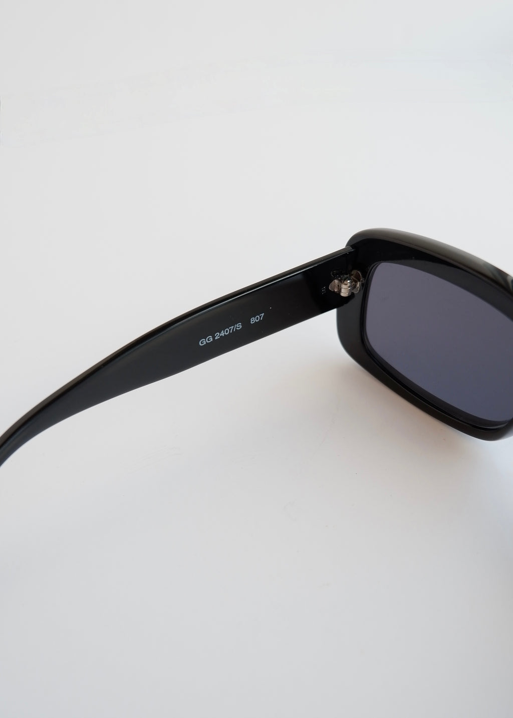 Authentic Preowned Gucci Black GG Logo Square Frame Sunglasses