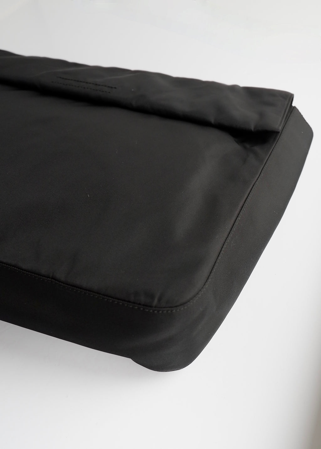 Preowned Prada Black Nylon Large Pouch/ Clutch
