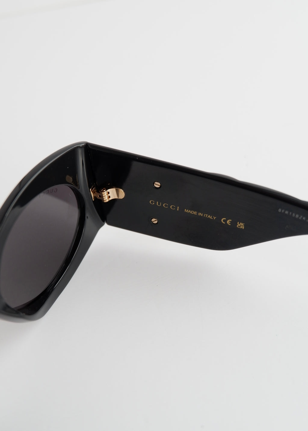 Authentic Preowned Gucci Black GG Marmont Square Frame Sunglasses