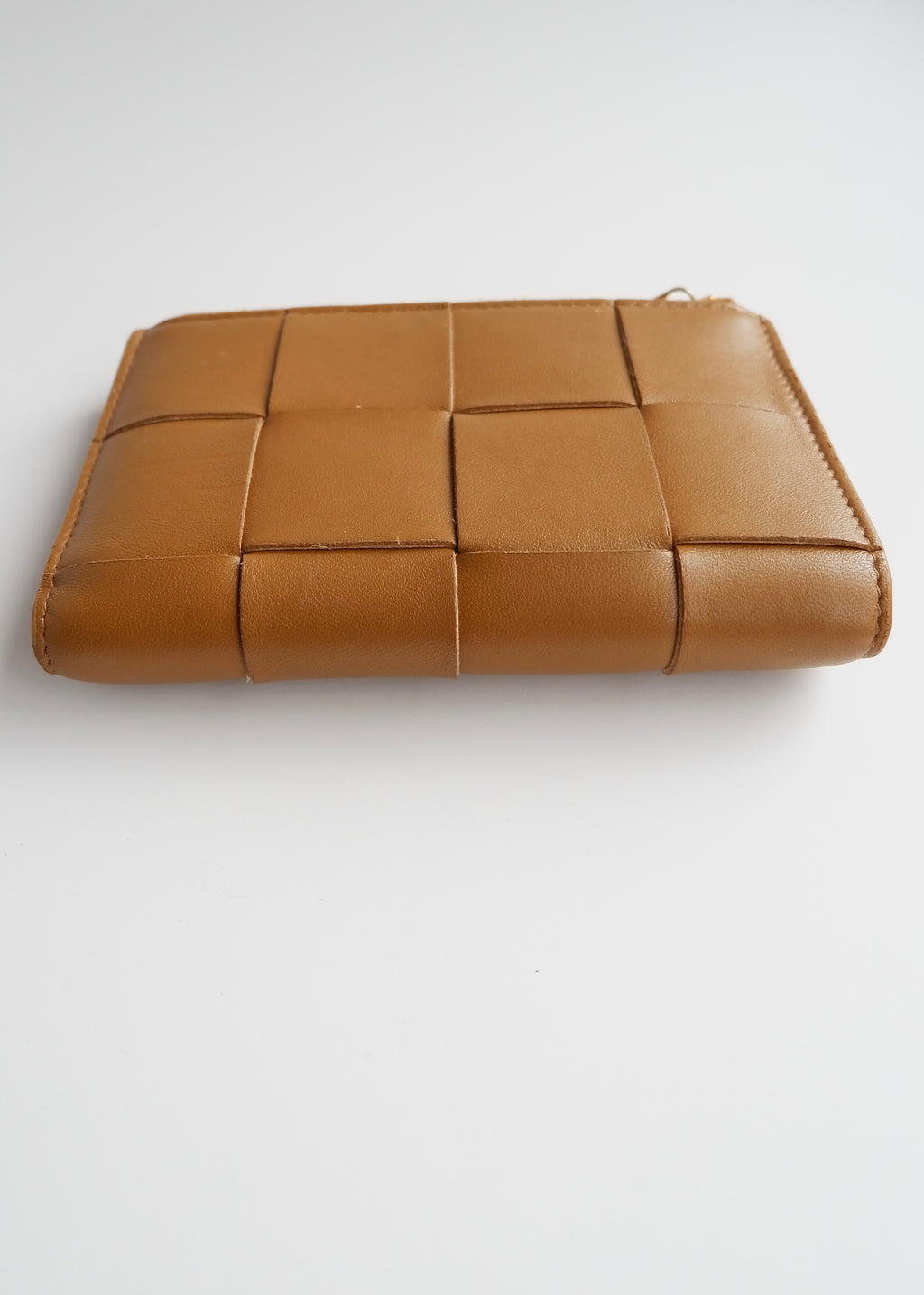 Authentic Preowned Bottega Veneta Brown Leather Bi-Fold Wallet