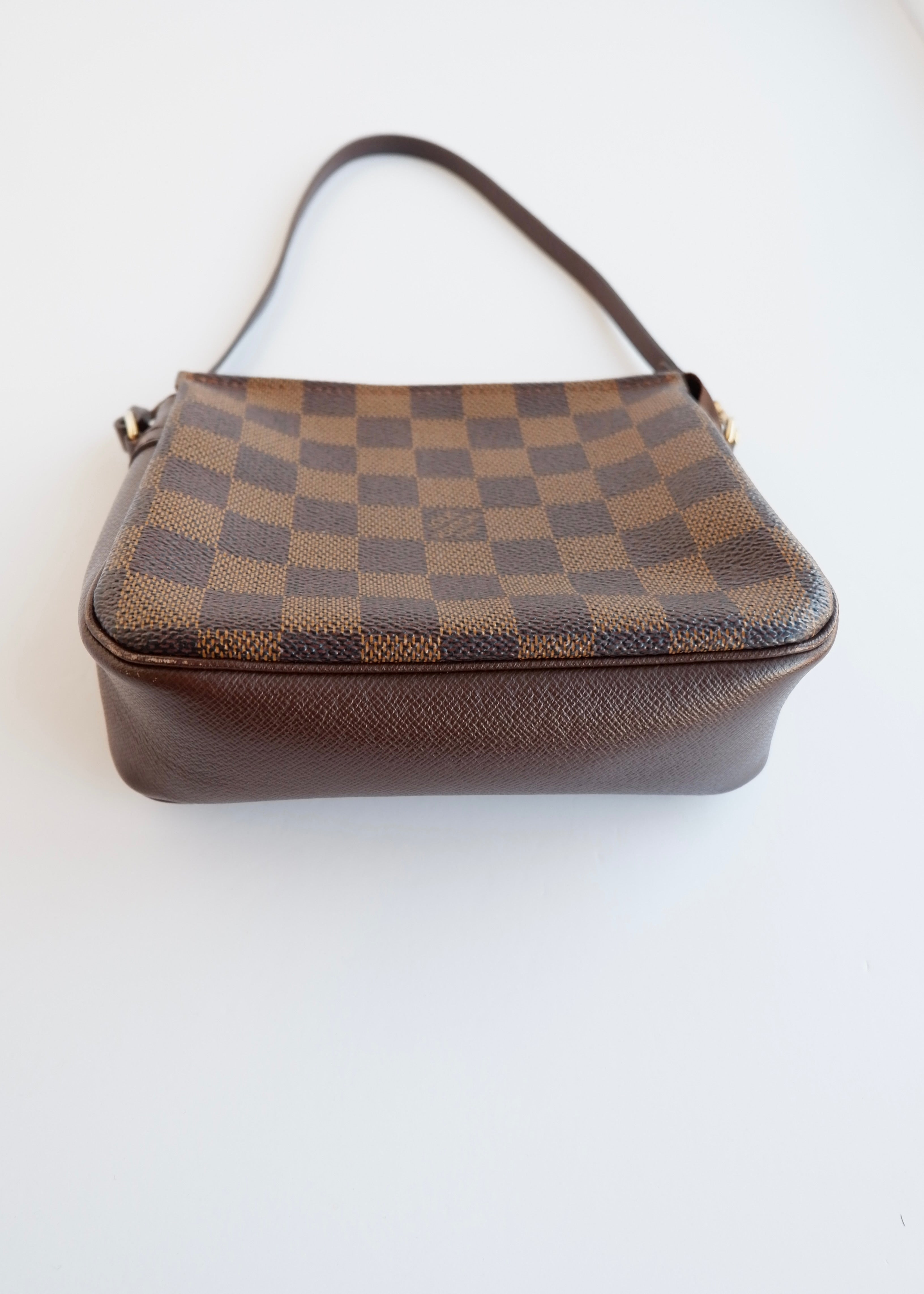 Authentic Preowned Louis Vuitton Damier Ebene Trousse Shoulder Bag