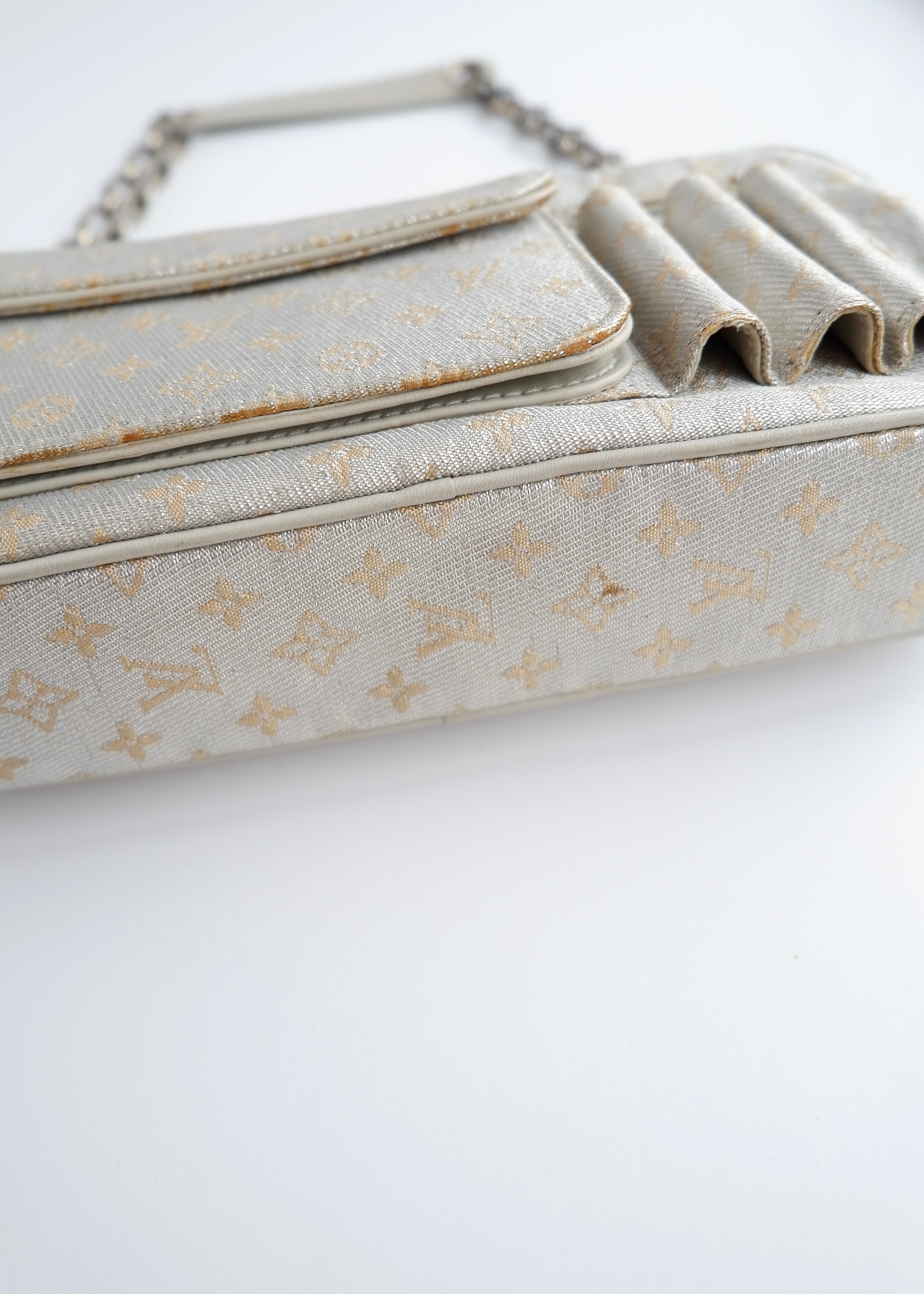 Authentic Preowned Louis Vuitton Mini Lin Shine Mckenna Shoulder Bag