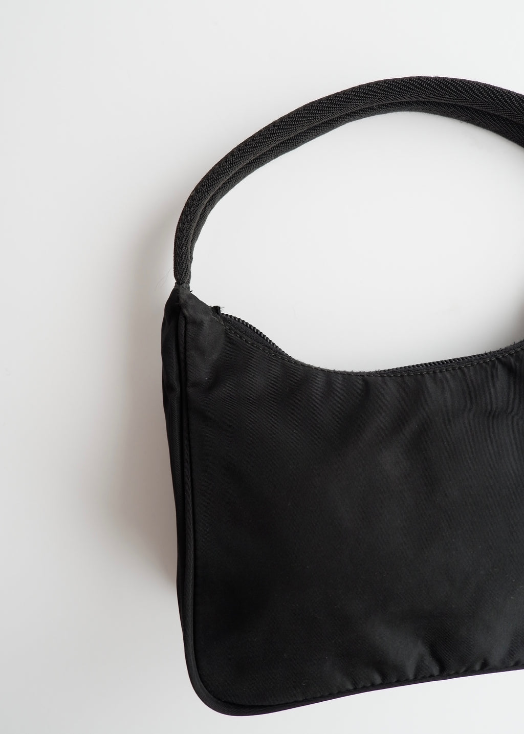 Authentic Preowned Prada Black Nylon Shoulder Bag