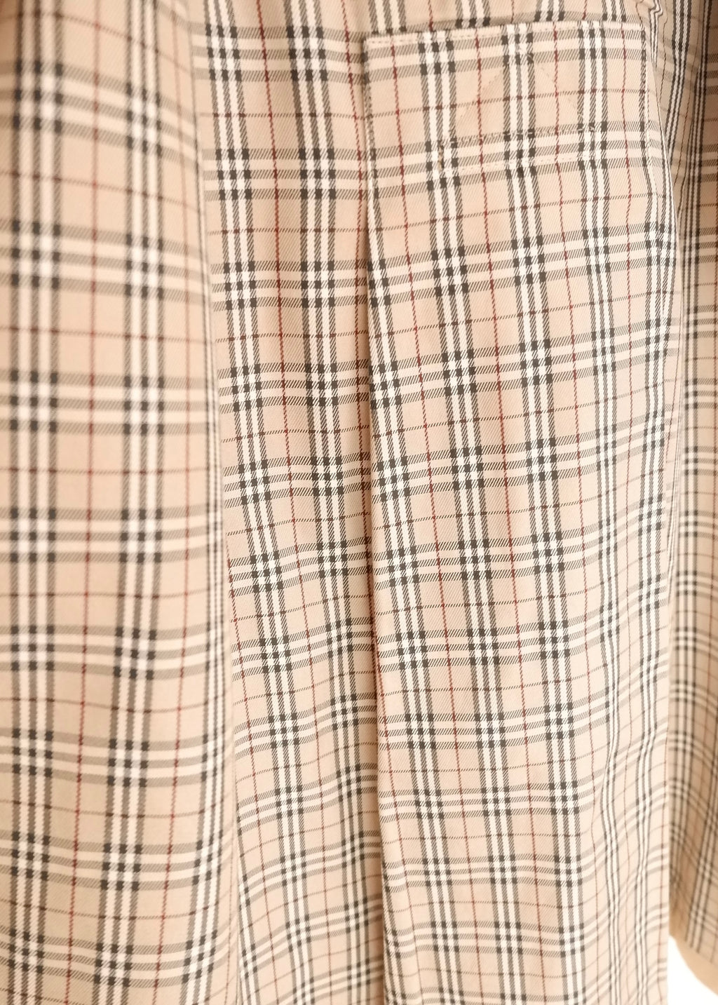 Trench-coat mi-long beige Burberry d'occasion authentique - T.S