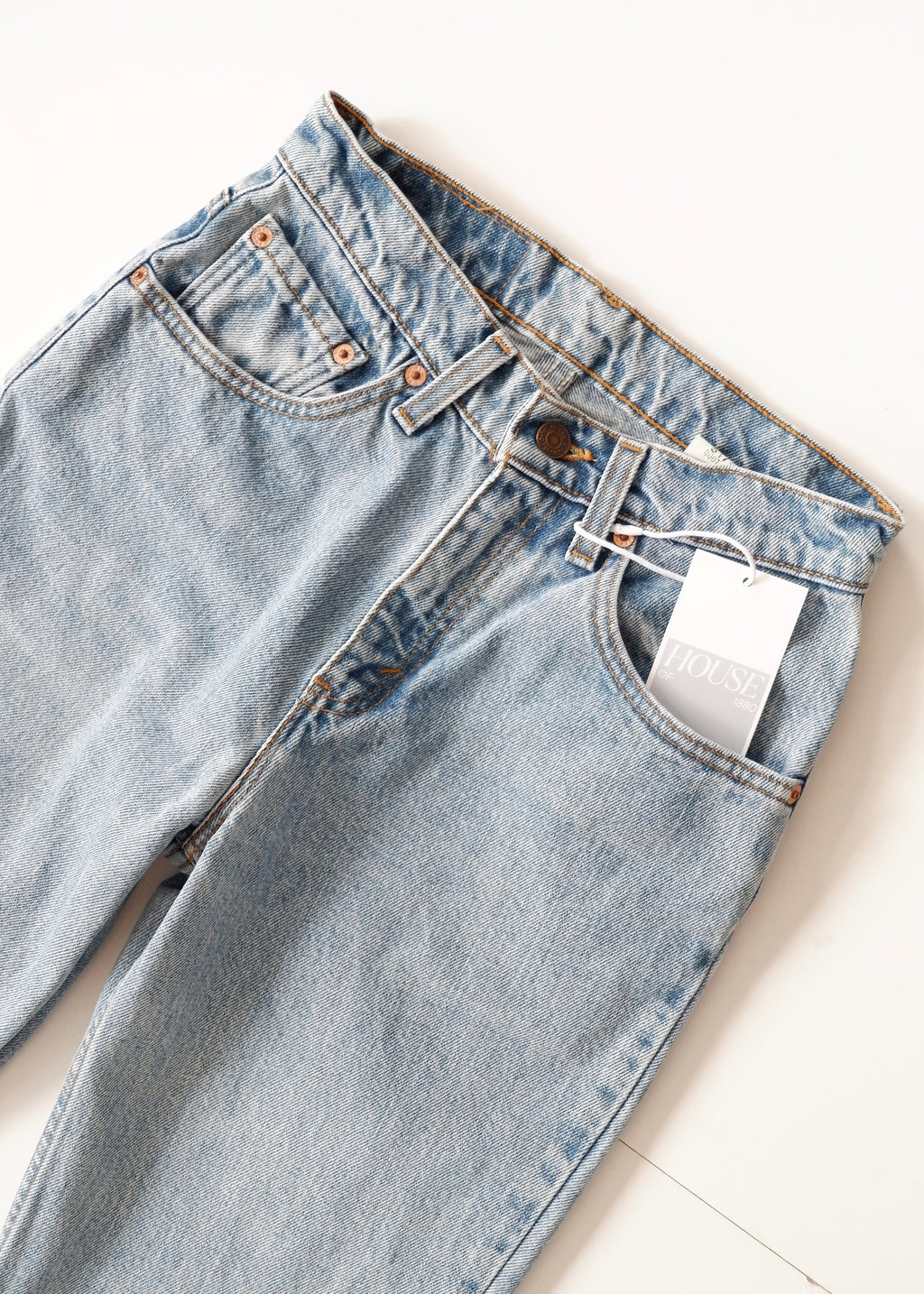 Levis Vintage 517 Boot Cut Medium Light Wash Jeans - 25
