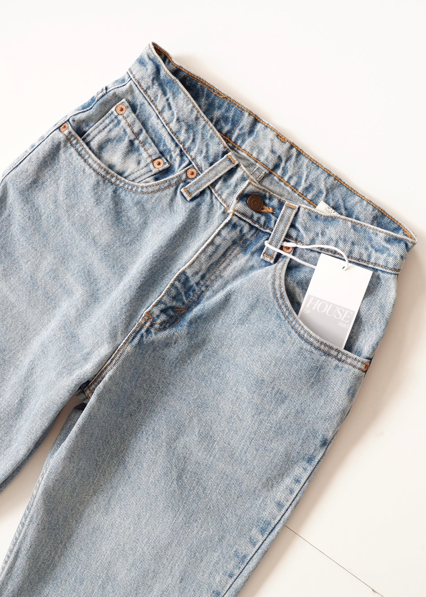 Levis Vintage 517 Boot Cut Medium Light Wash Jeans - 25
