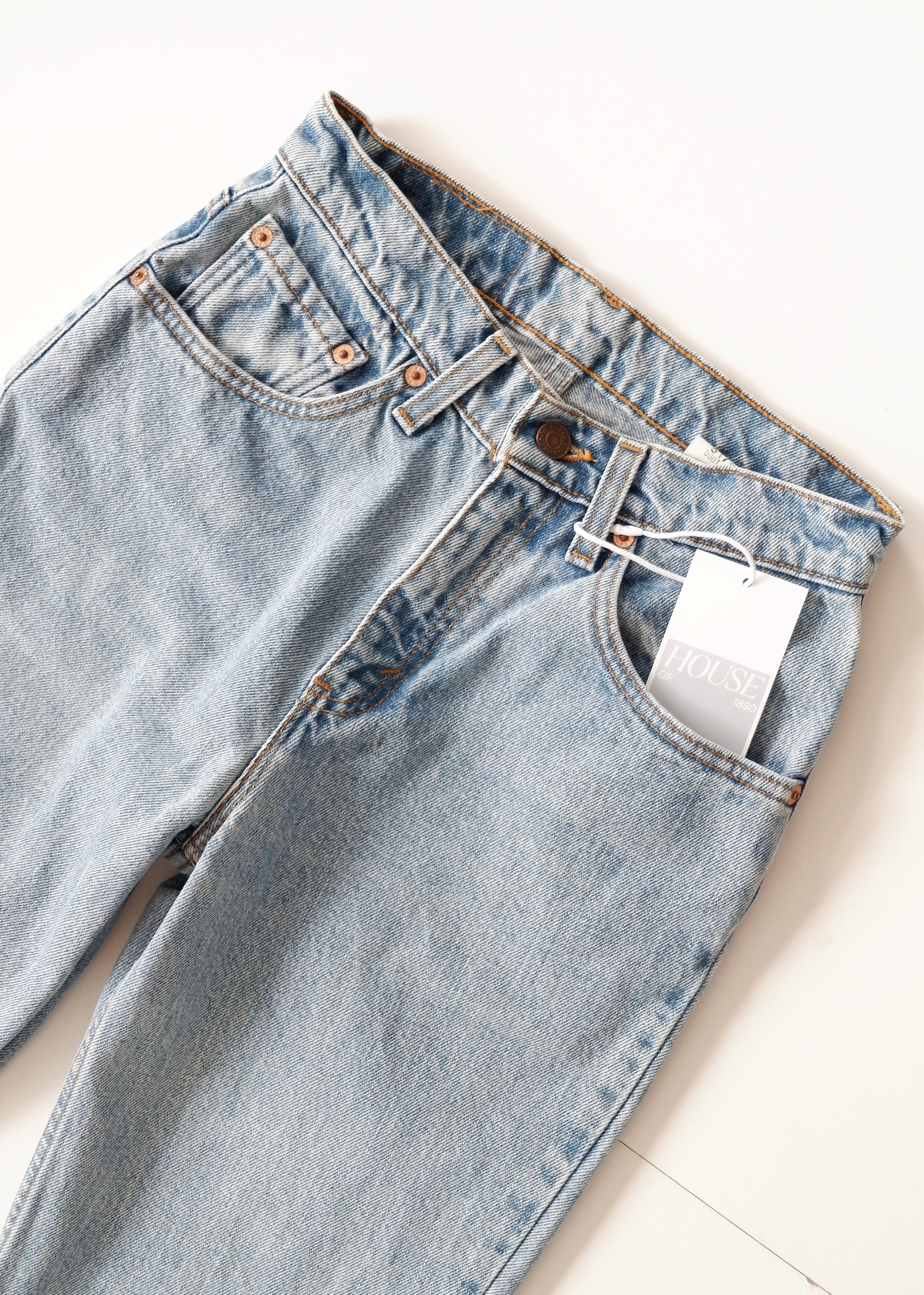 Levis Vintage 517 Boot Cut Medium Light Wash Jeans - 25
