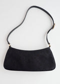 Authentic Preowned Gucci Black GG Canvas Patent Leather Shoulder Bag