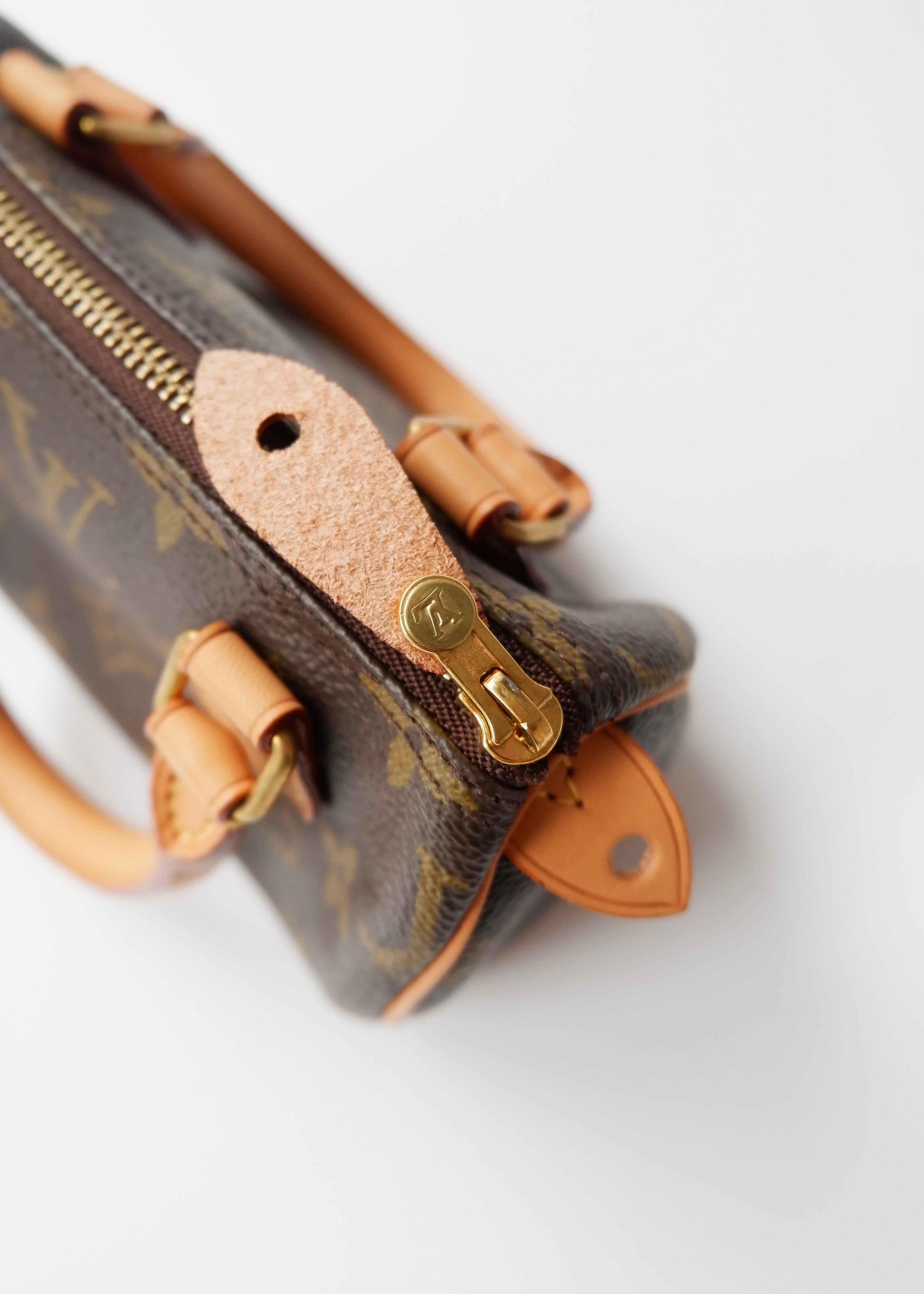 Preowned Vintage Louis Vuitton Monogram Nano Speedy