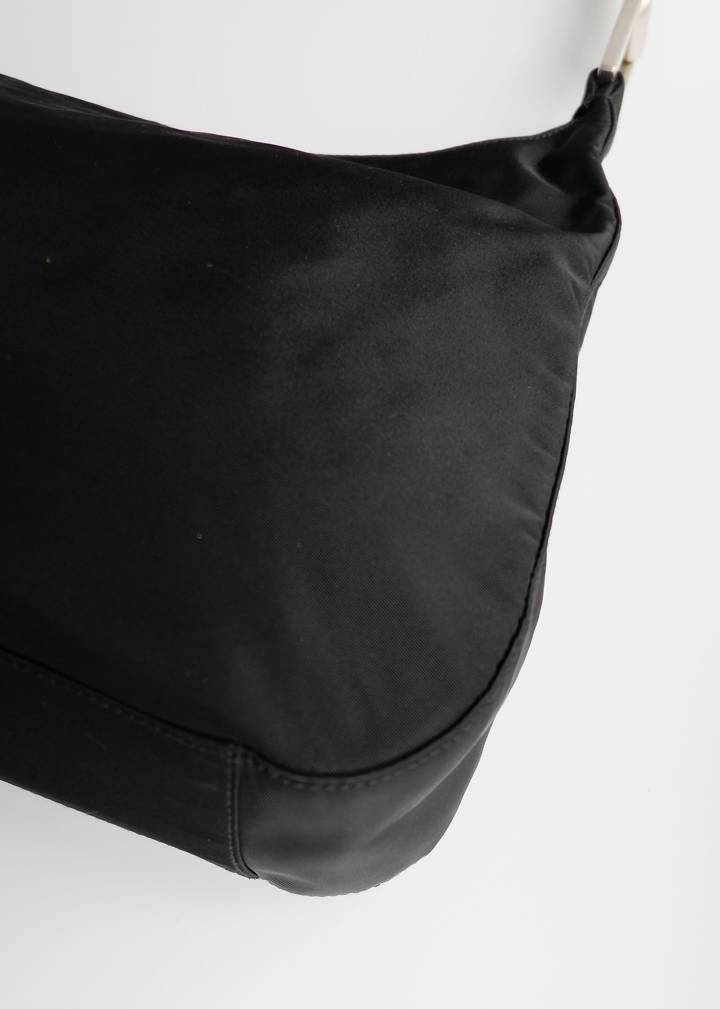 Authentic Preowned Prada Black Nylon Shoulder Bag