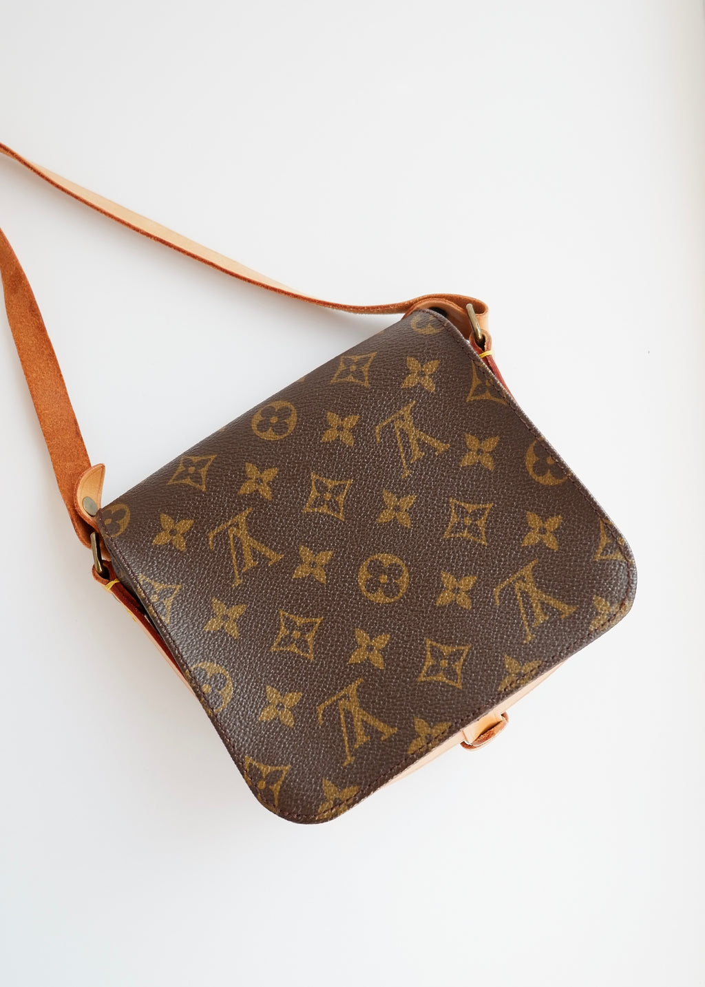 Bandoulière Louis Vuitton Monogram Mini Cartouchière d'occasion authentique
