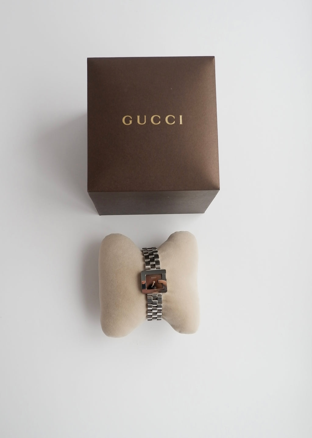 Authentic Preowned Gucci Stainless Steel G Face Watch