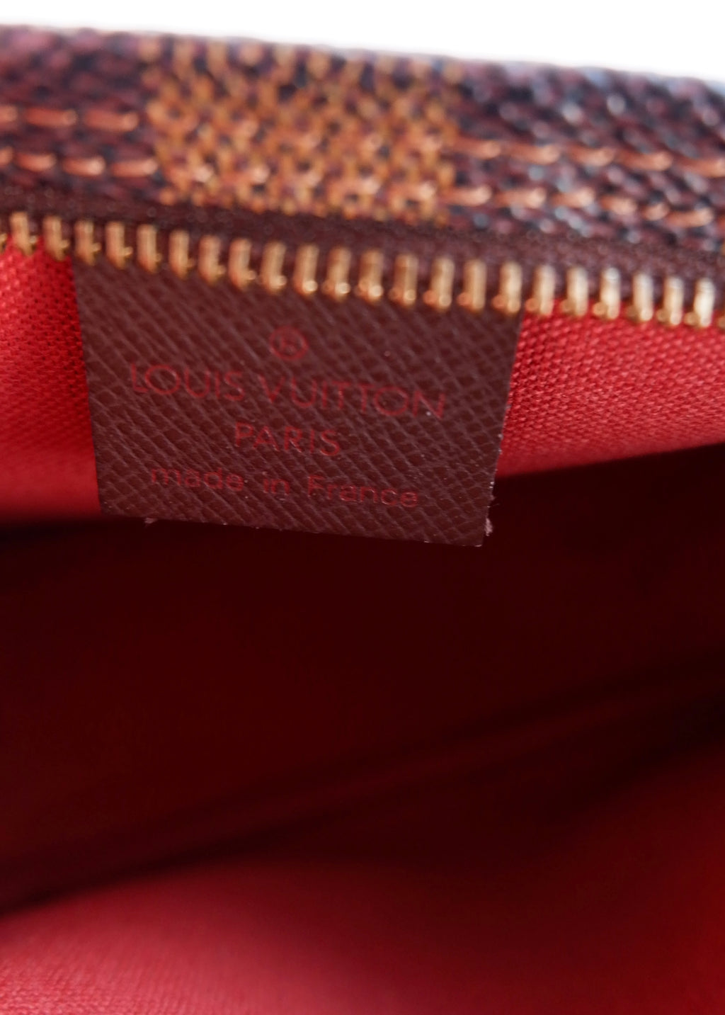 Authentic Preowned Louis Vuitton Damier Ebene Trousse Shoulder Bag
