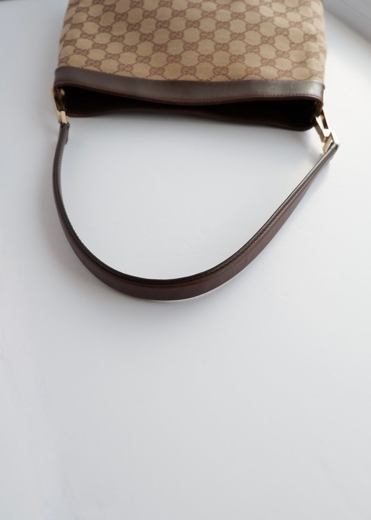 Authentic Preowned Gucci Brown GG Canvas Shoulder Bag