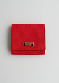 Authentic Preowned Gucci Red GG Canvas Coin Purse