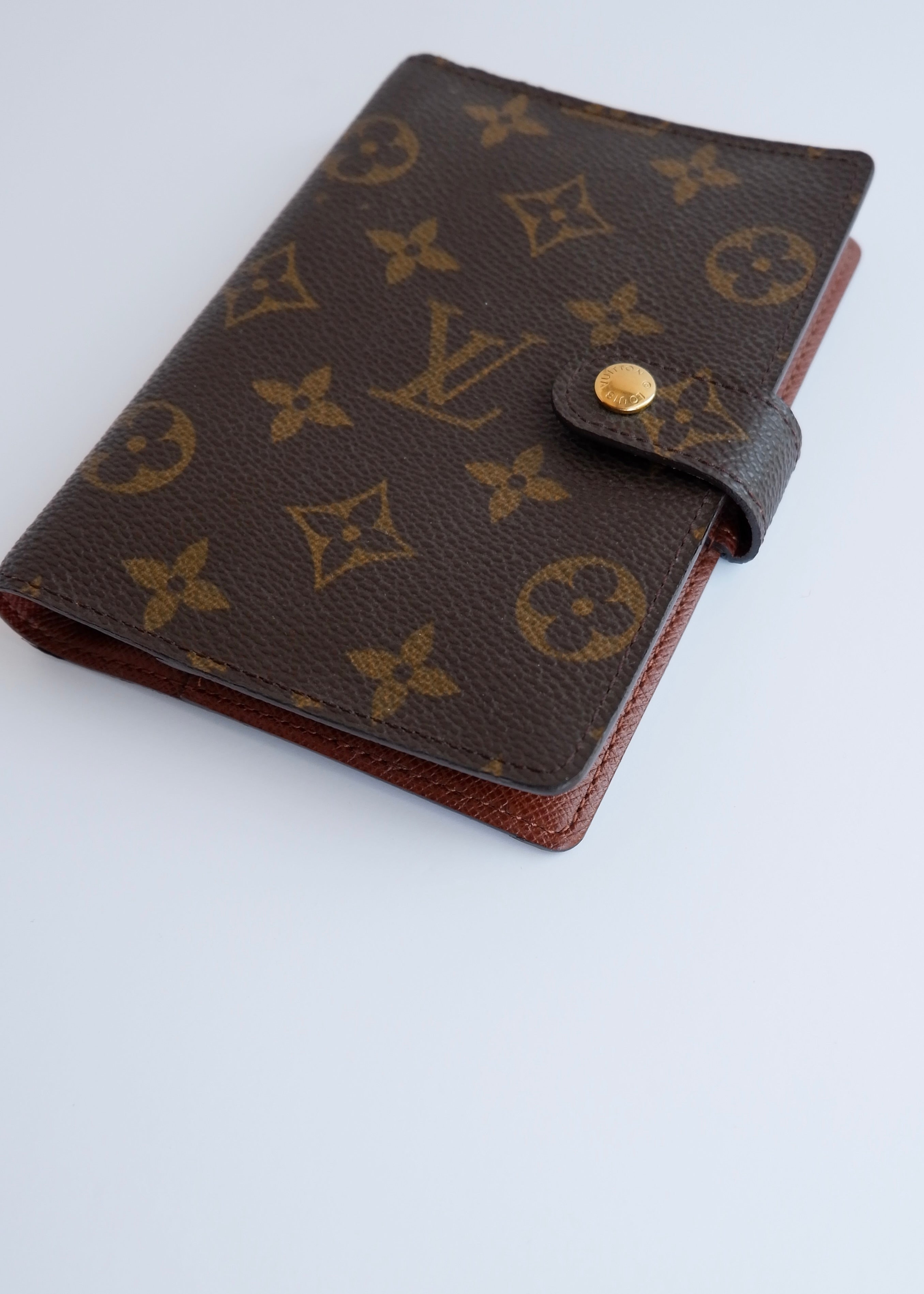 Authentique couverture d'agenda Louis Vuitton Monogram MM d'occasion