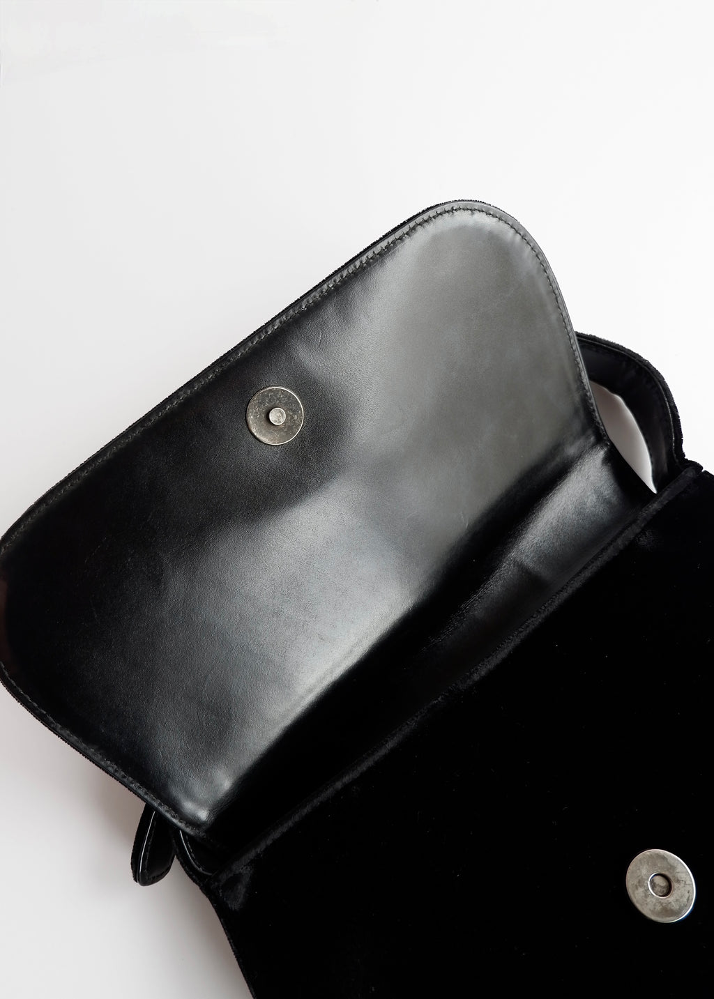 Authentic Preowned Prada Black Velvet Shoulder Bag