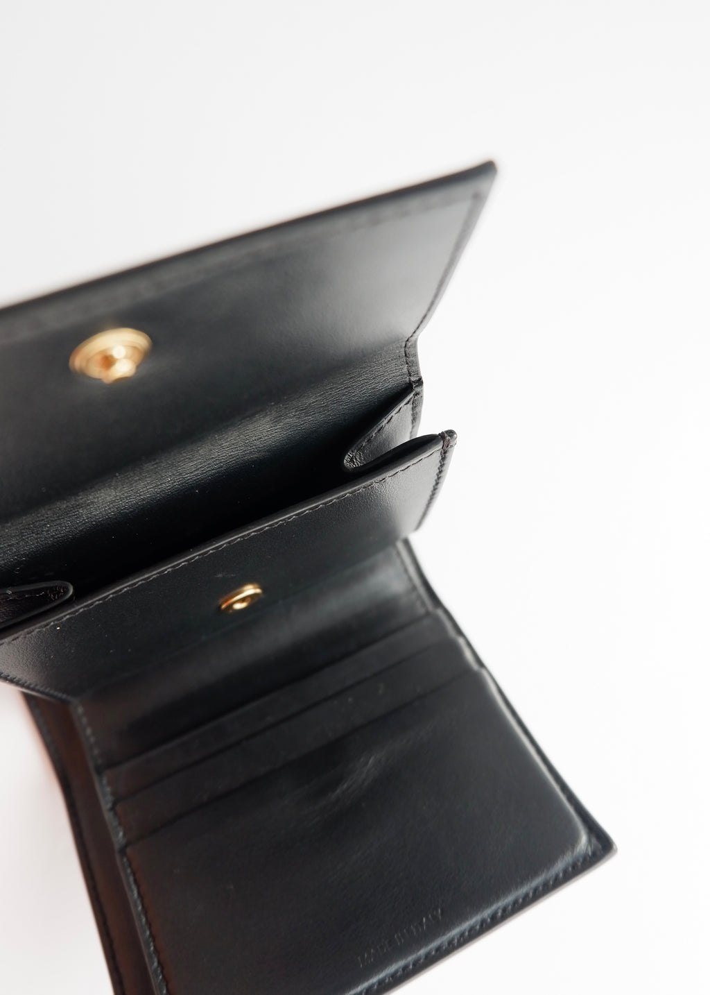 Portefeuille Celine Triomphe noir authentique d'occasion