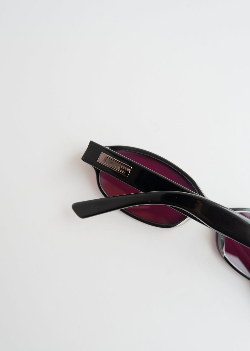 Authentic Preowned Gucci Round Frame Purple Lens Sunglasses