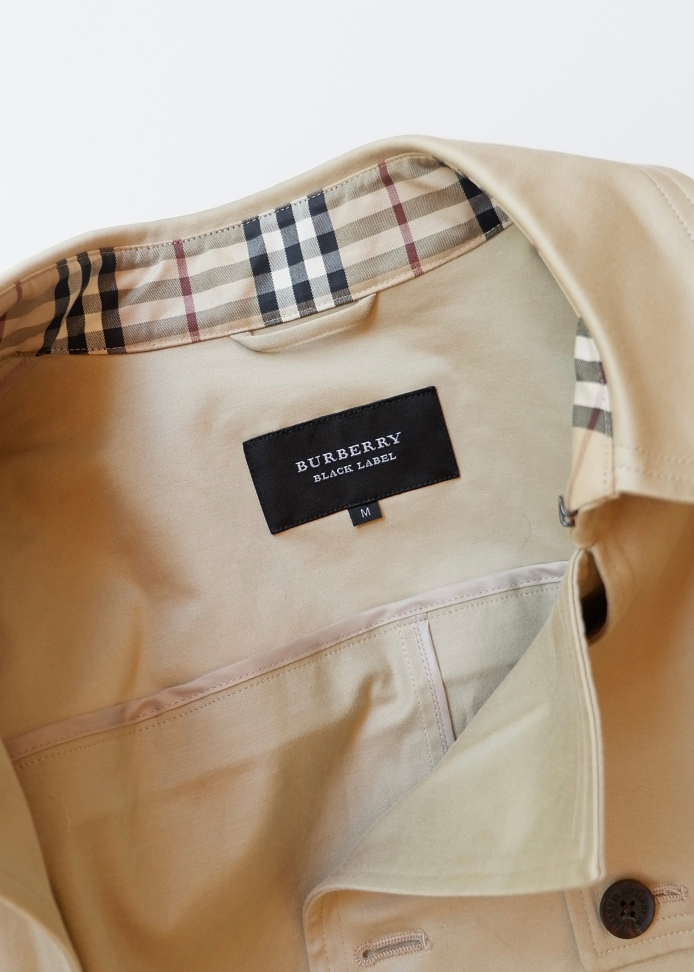 Authentic Preowned Burberry Beige Short Trench Coat - M