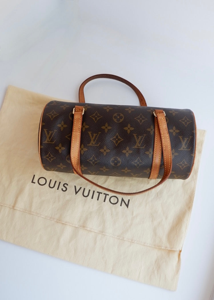 Preowned Vintage Louis Vuitton Monogram Papillon 26 Handbag