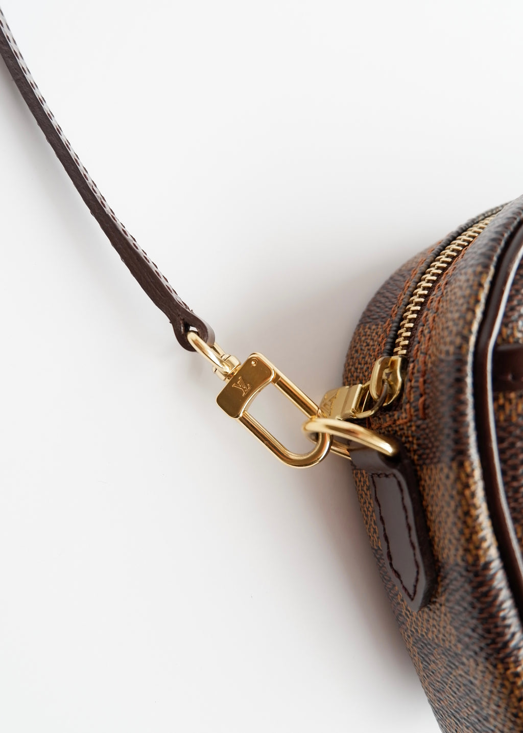Authentic Preowned Louis Vuitton Damier Ebene Ipanema PM Crossbody Bag