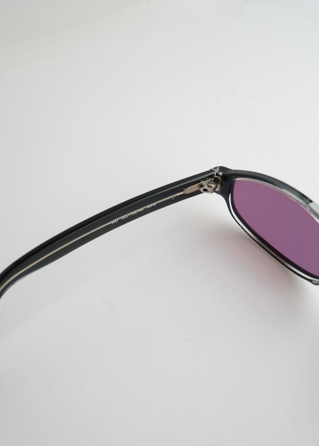 Authentic Preowned Gucci Round Frame Purple Lens Sunglasses