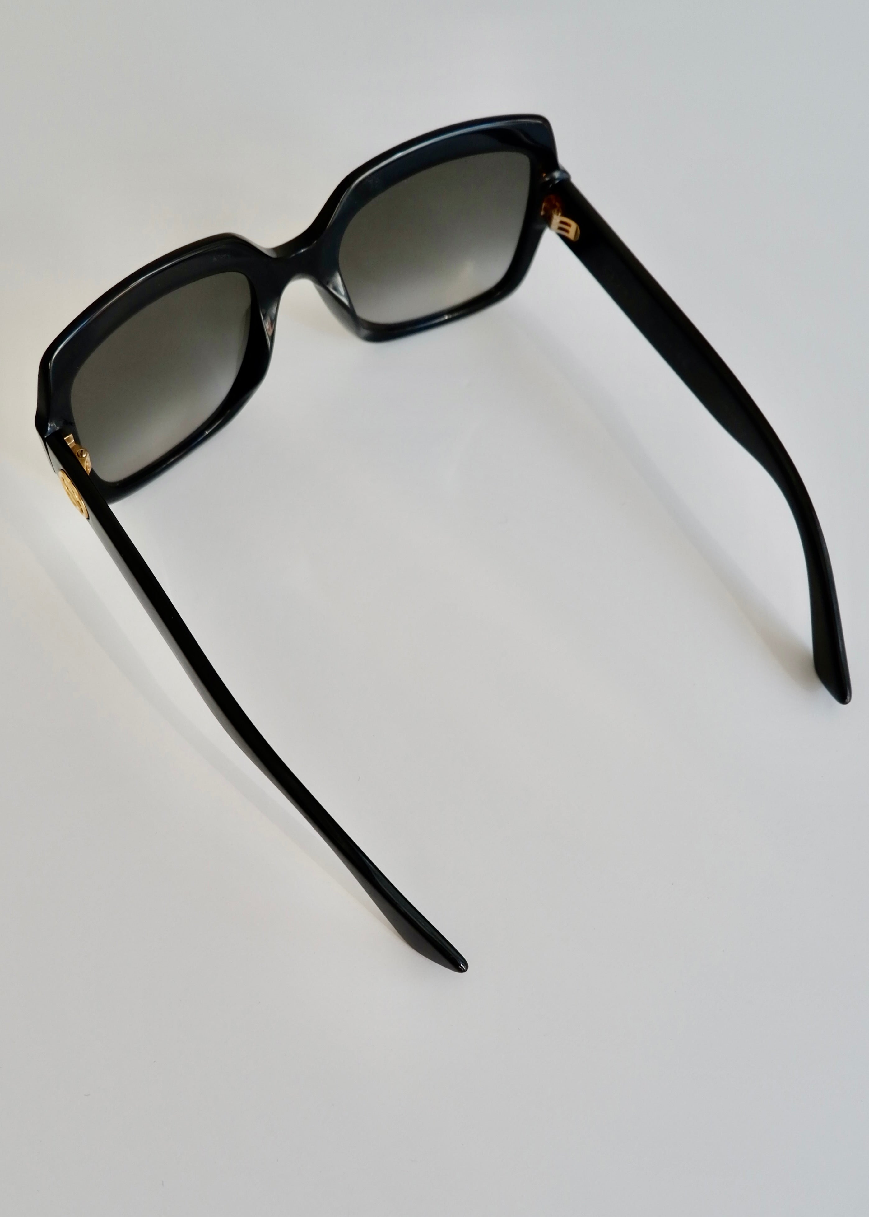 Authentic Preowned Gucci Black Square Frame Sunglasses